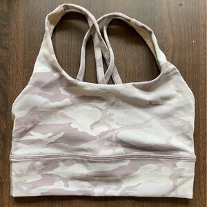 Purple camp lulu sports bra! Size 4